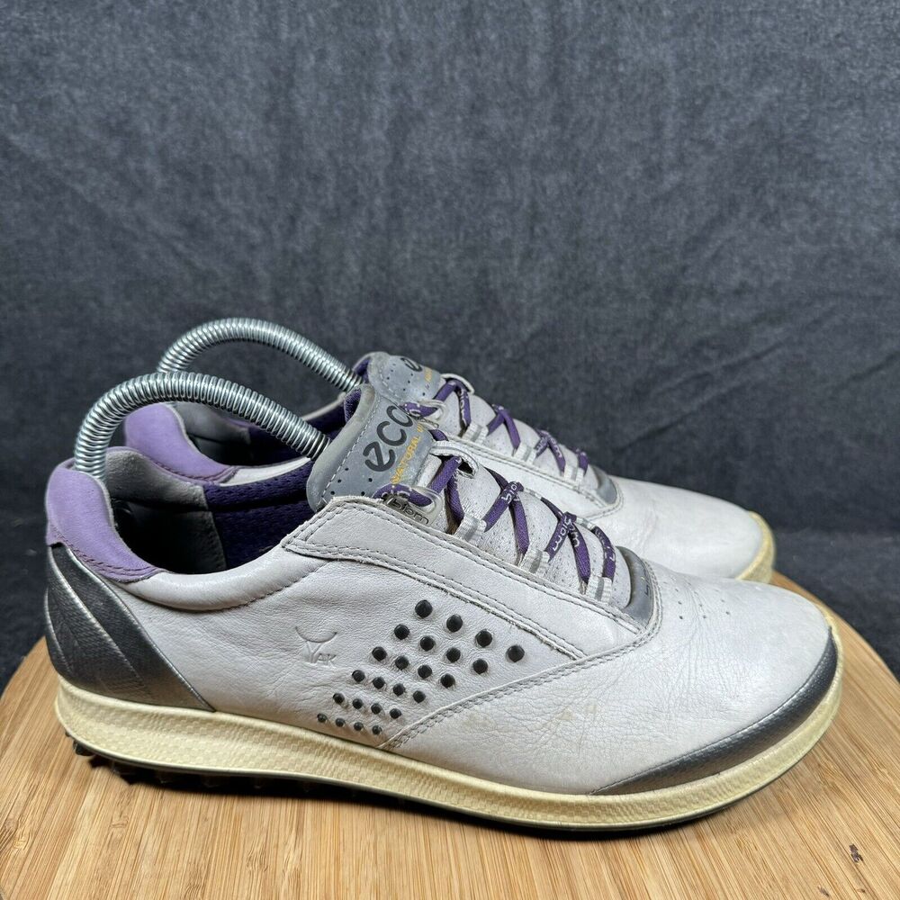 Ecco Womens Biom Natural Motion Hydromax Yak Grey Golf Shoes EU‎ 39 US 8